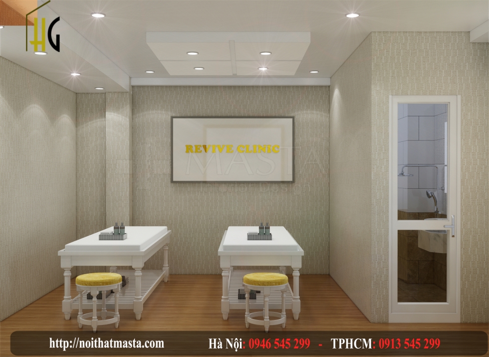 Thiết kế nội thất Spa - Chị Quyên